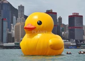 Wholesale Outdoor Water Advertising Inflatable Duck Model Big Yellow Rubber Duck For Commercial from china suppliers