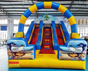 Wholesale ROHS Commercial Inflatable Slide Children Bounce House In Backyard from china suppliers