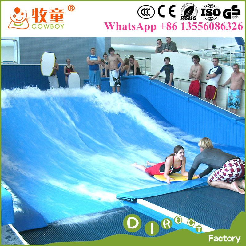 Wholesale Water park rides surfing double flow rider for water amusement park from china suppliers