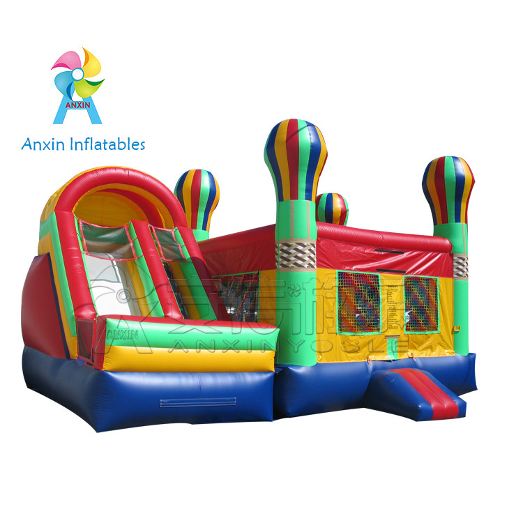 Wholesale Cheap big inflatable adult bounce house with slide for rental from china suppliers
