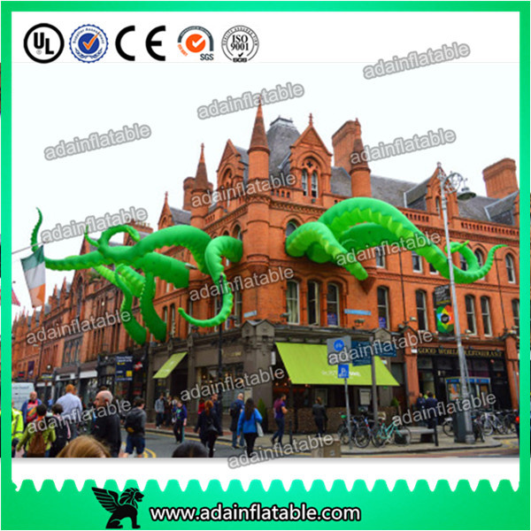 Wholesale 2017 New Brand Event Party Decoration Green Inflatable Octopus Legs 5M from china suppliers