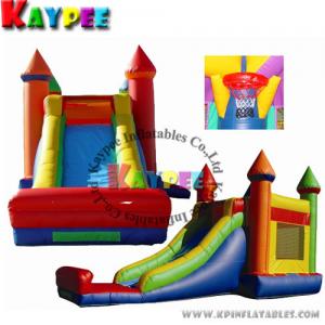 Wholesale KCB014-4 in 1 combob- 33'L x 15'W ,inflatable combo game,inflatable bouncer with slide from china suppliers