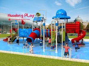 Wholesale Fashionable Water Park Playground Equipment Stainless Screws Anti - Static For Kids from china suppliers