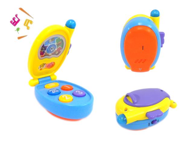 Buy cheap Infant toys mobile phone with music and lights from wholesalers