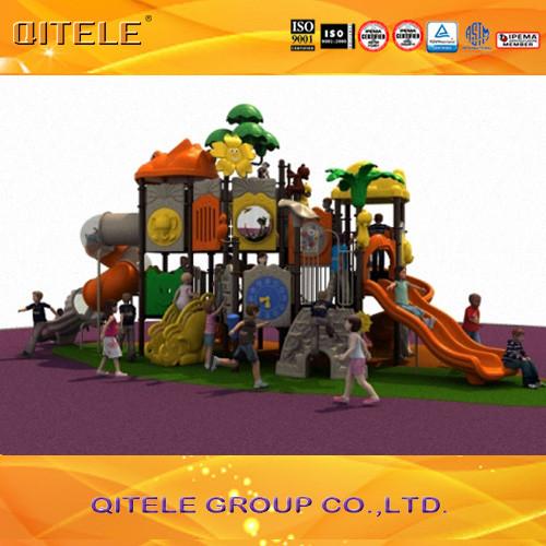 Quality 3D design LLDPE galvanized metal outdoor commercial play system playset for kids for sale