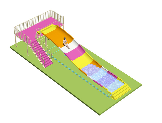 Wholesale Kids' slide, Family slide ,Water Slides For Aqua Park Fiberglass Material from china suppliers