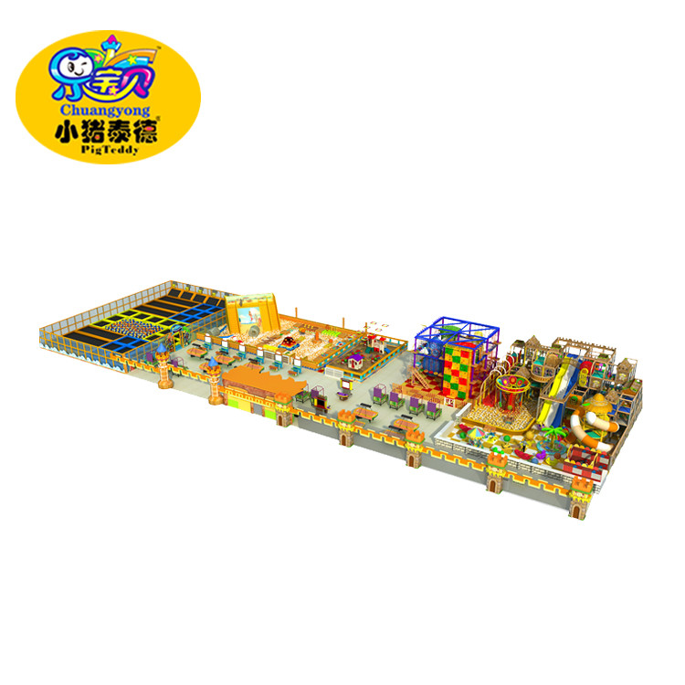 Amusement Parks Indoor Obstacle Course Equipment New Style Adventure