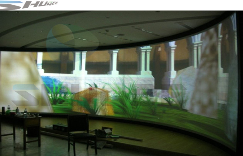 Quality 4D Flat / Arc / Curvature Screen Cinema With Special Effect Simulator System for sale