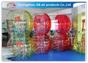 Wholesale Custom Amazing Bubble Suit Inflatable Bumper Ball For Sports Entertainment from china suppliers