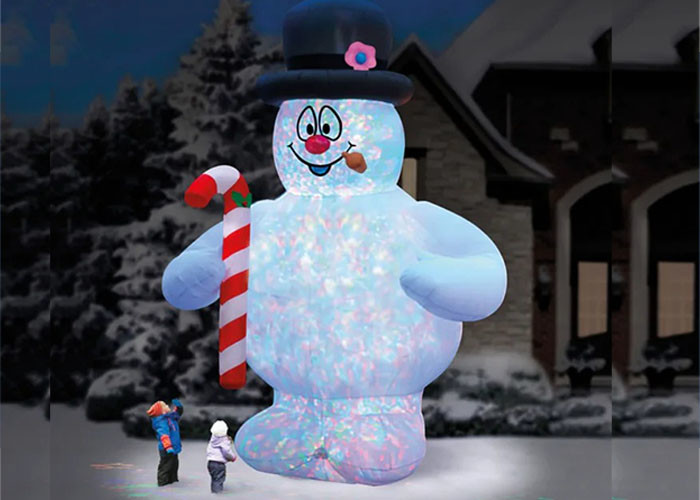 Wholesale 20ft Inflatable Snowman Christmas Decoration Yard Inflatables Moving Christmas Snowman from china suppliers