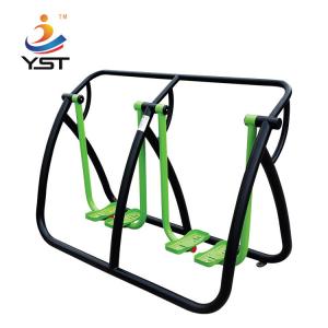 China Stainless Steel Outside Fitness Equipment Soft Covering PVC Easy Maintain on sale