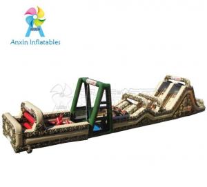 Wholesale Outdoor Giant Military Ultimate challenge boot camp inflatable obstacle course for kids and adult from china suppliers