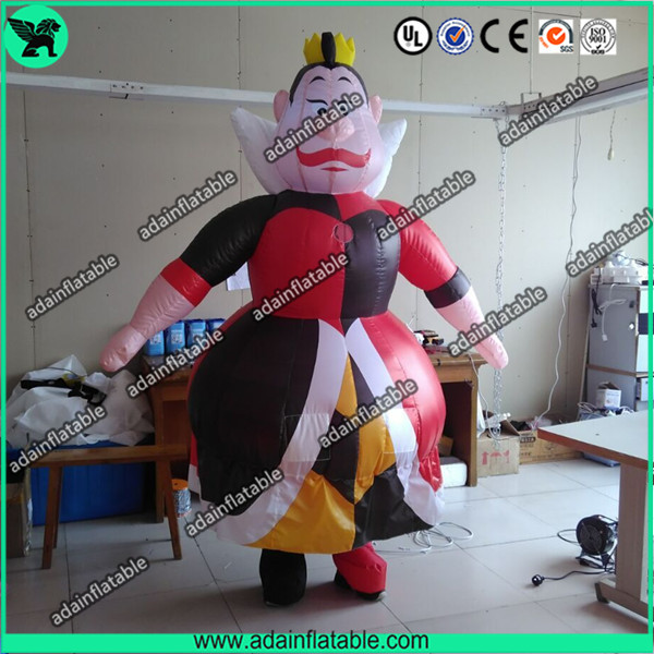 Wholesale Kids Event Inflatable Queen Costume Advertising Inflatable Mascot Cartoon Moving Cartoon from china suppliers