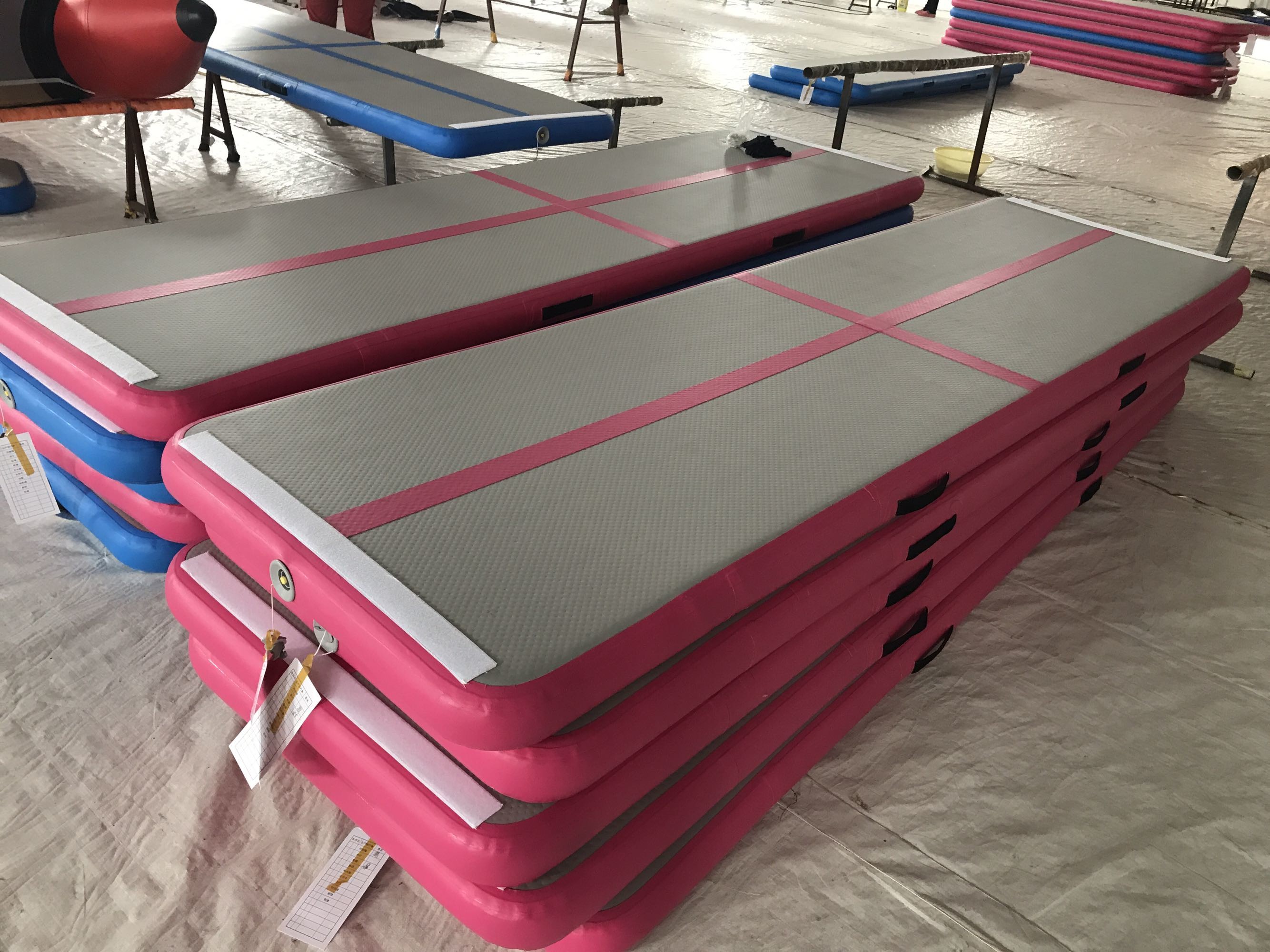 Wholesale High Quality Durable Cheap inflatable air tumble gymnastic track from china suppliers