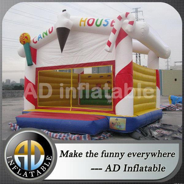 Customized Candy Inflatable House Bounce