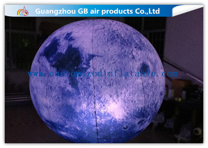 Wholesale Giant Inflatable Lighting Decoration Ground Moon Ball With LED Lights from china suppliers