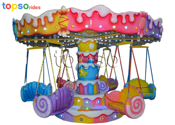 Buy cheap Shopping Mall Mini Flying Chair , Fairground Candy For Five Year Olds from wholesalers