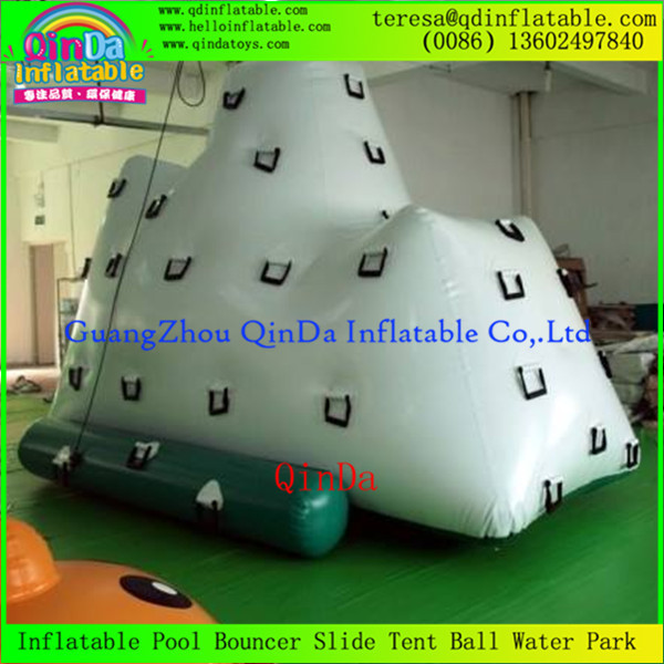Wholesale HOT!!! Giant Inflatable Floating Iceberg Aqua Tower Mountain Inflatable Iceberg Climbs from china suppliers