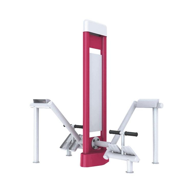 114mm Galvanized Steel Outdoor Gym Equipment For Physical Exercises