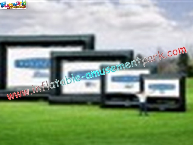 Wholesale OEM Outside Wide Inflatable Movie Screen projection Display, Outdoor Large Screen from china suppliers