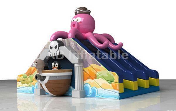 Commercial grade cheap inflatable octopus slide