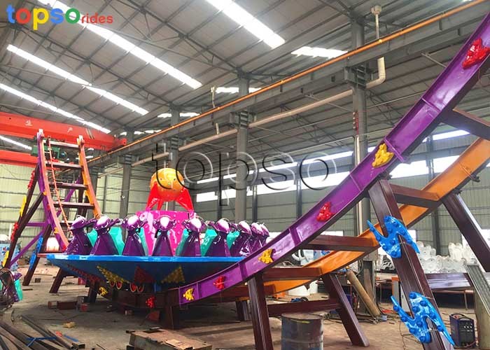 Wholesale Outdoor 24 Person Flying UFO Rides Theme Park Flying Saucer Ride 2 M/S from china suppliers