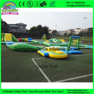 Wholesale Custom design outdoor adults giant inflatable floating water park for open water entertainment from Guangzhou from china suppliers