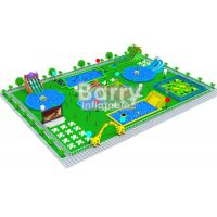 Outdoor Playground Inflatable Land Water Park Amusement Customized Size