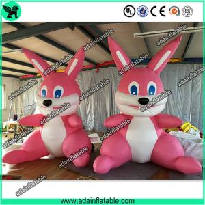Wholesale Cute Pink Inflatable Rabbit,Giant Pink Inflatable Bunny, Party Inflatable Animal from china suppliers