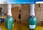 Promotional Pvc Inflatable Champagne Bottle / Inflatable Beer Bottle For Sale
