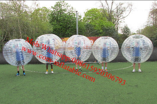 Quality inflatable bubble football inflatable bubble soccer ball human Hamster ball zorb ball for sale