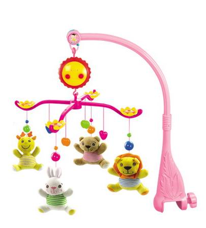 Wholesale Wind up musical baby mobiles with fabric pendant infant toys from china suppliers