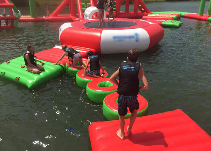 Wholesale 35x30m Giant Floating Island Inflatable Floating Water Park with 0.9mm Pvc Tarpaulin from china suppliers