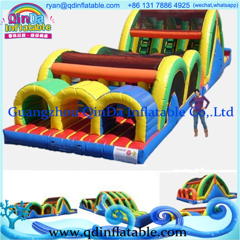 Wholesale Inflatable Sport Games , Inflatable obstacle Course for Adult from china suppliers