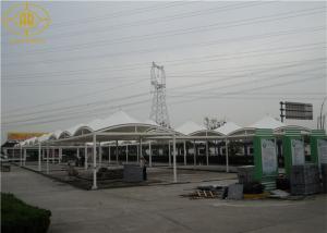 Wholesale Fabric Roof Car Parking Tent Custom Size PVDF Membrane For Shelter Garage from china suppliers