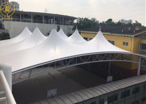 Wholesale UV Resistant Membrane Tent Structures PVDF Or PTFE Steel Frame For Basketball Court from china suppliers