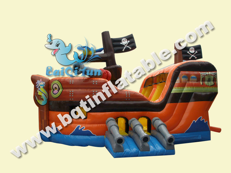 Wholesale Inflatable ship slide,inflatable digital printing slide,commercial slide for kid from china suppliers