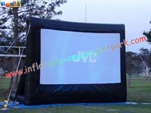Wholesale Motorized Projection Commercial Grade 0.55mm Inflatable Movie Theater Screen from china suppliers