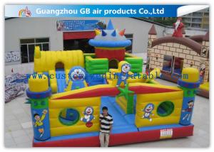 Wholesale Interesting Happy Family Inflatable Fun City Park Blow Up Bouncy Castle For Big Kids from china suppliers