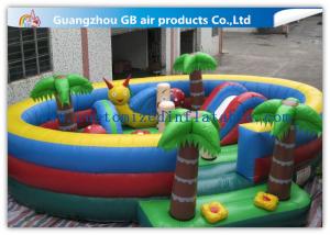 Wholesale Waterproof Round Blow Up Jumping Castle Bouncy Inflatable For Kids / Adults from china suppliers