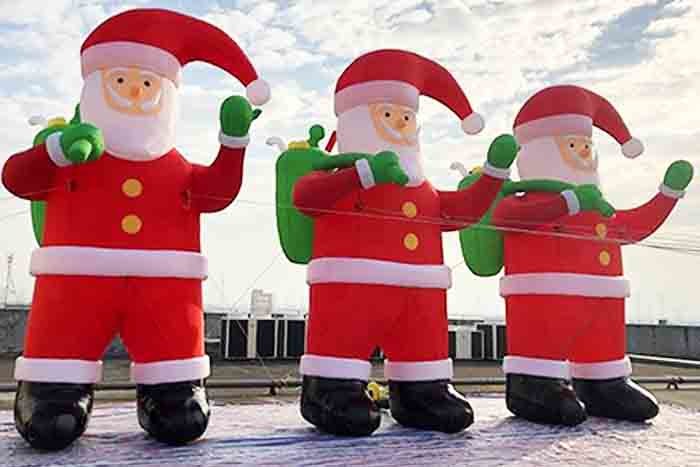 Wholesale Giant Inflatable Santa Claus Yard Christmas Decoration Blow Up Santa Inflatables from china suppliers