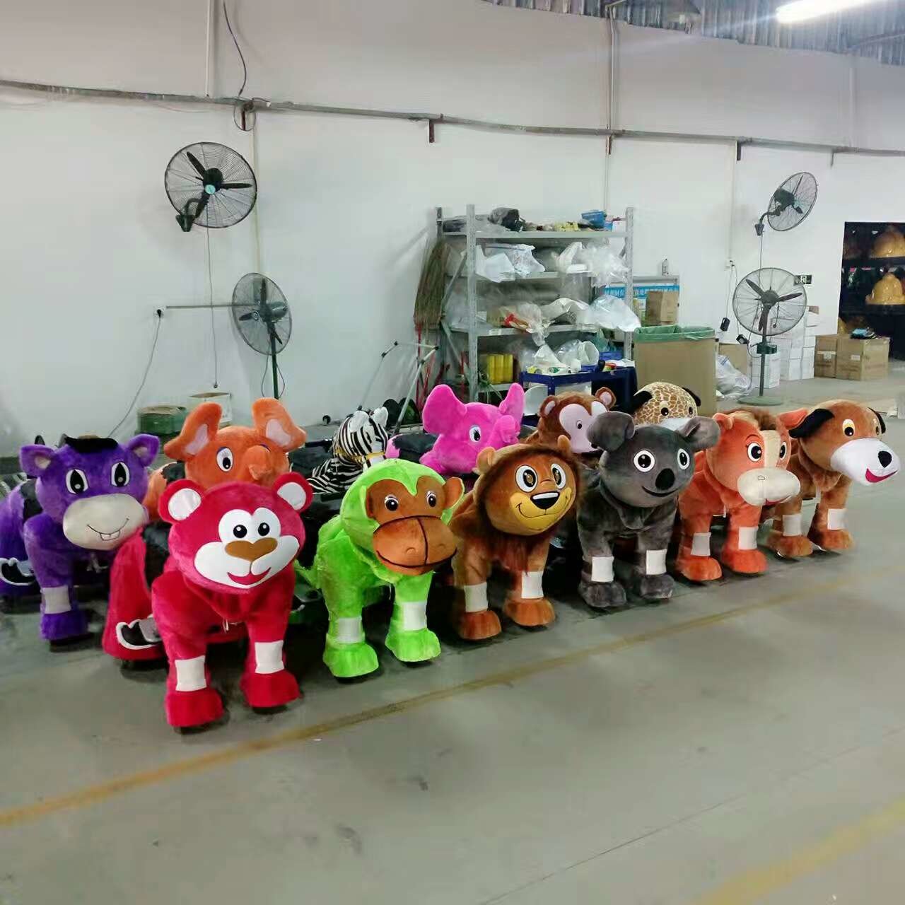 Buy cheap Shopping mall Coin operated electronic kiddie ride walking animal for sale from wholesalers