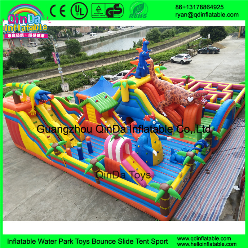 Buy cheap Hot Sale Cartoon inflatable big fun city for sale, commercial Mega inflatable from wholesalers