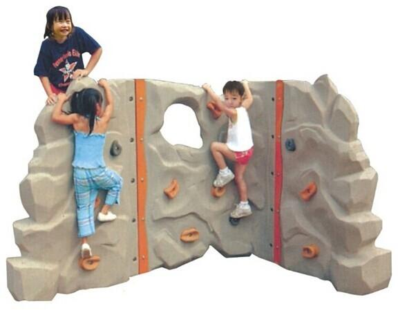 Quality children plastic climbing wall for sale