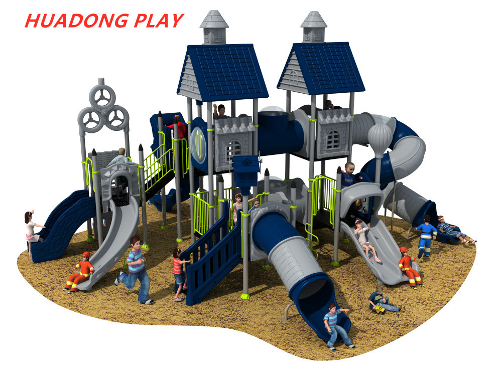 Buy cheap Villa Series Plastic Kids Playground Equipment , Outdoor Play Slide For from wholesalers