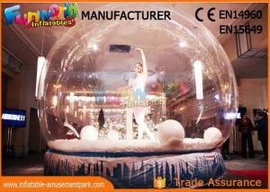 China Custom Christmas Inflatable Human Snow Globe For Christmas Decoration  on sale