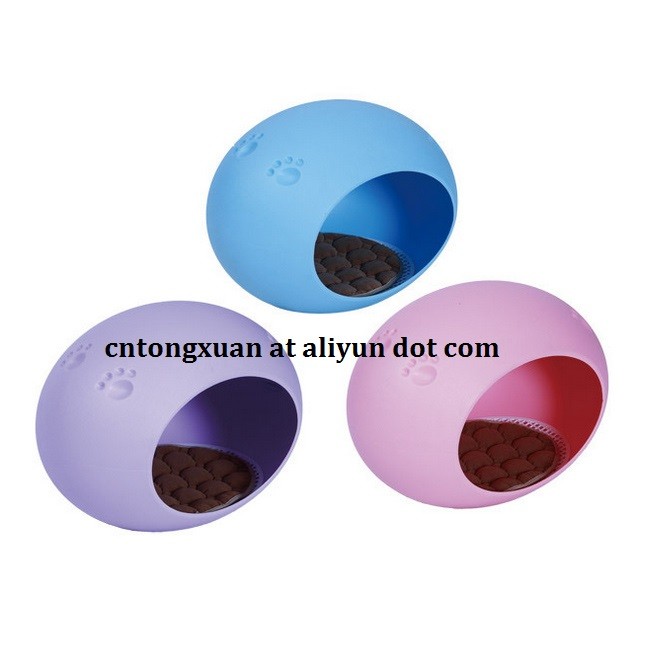 Wholesale Plastic PET House/ Pet Egg-shape house Bed/ Plastic Dog Cage from china suppliers