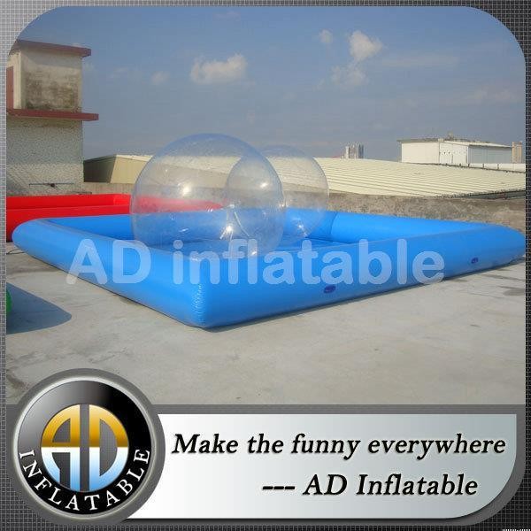 Wholesale Popular classical blue square inflatable swimming pools from china suppliers