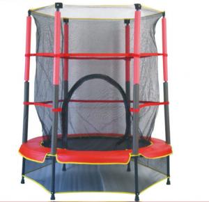 Wholesale China Supply 55 Inch Kids & Adults Jumping Center Small Body Building Fitness Trampoline with Enclosure from china suppliers
