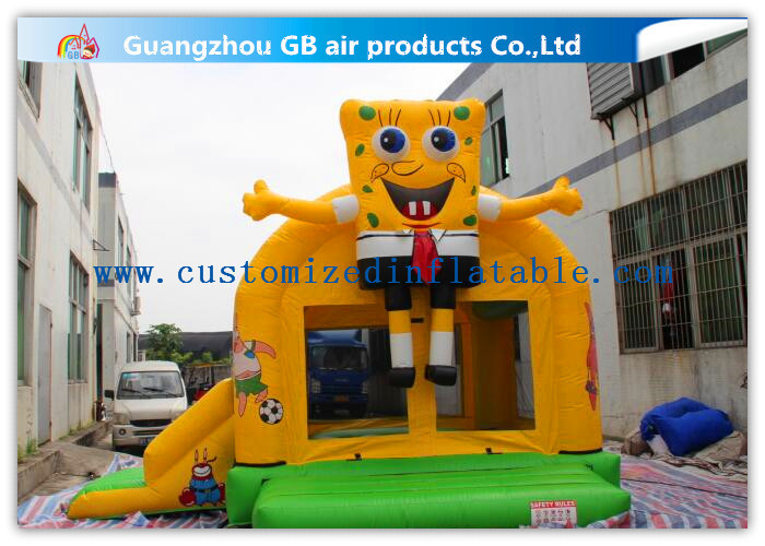 Wholesale Spongebob Inflatable Bounce House Bouncer For Kids Jumping PVC Tarpaulin from china suppliers